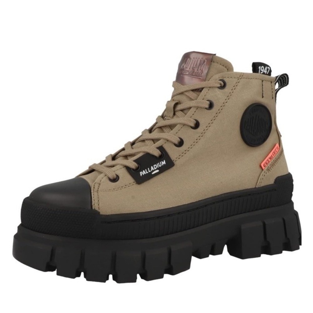 Palladium Revolt Hi Tx Boots Women's Olive‎ Size 9 Shoes NEW
